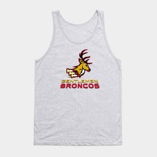 Gentlemen Broncos Battle Stag logo Tank Top